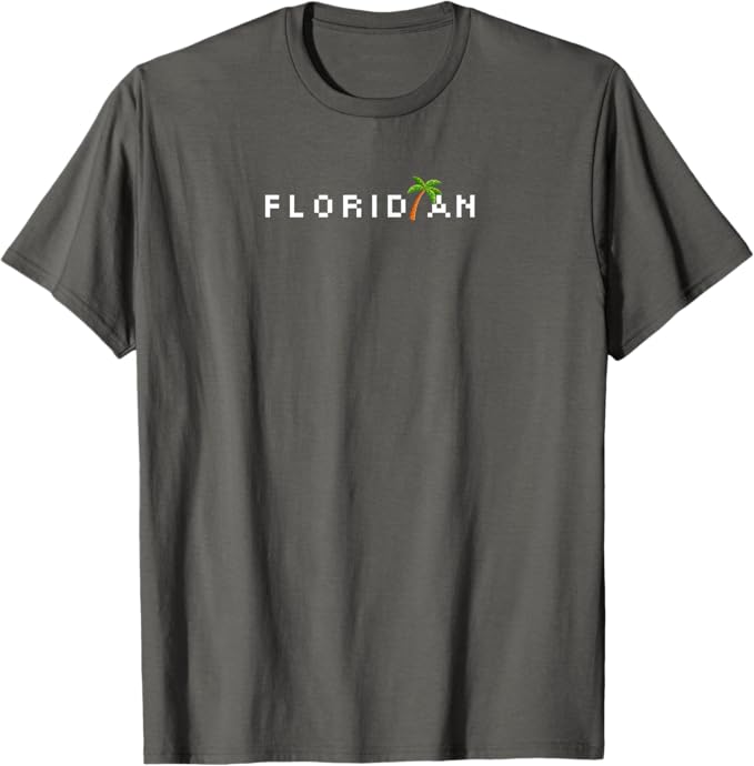 Pixelated Floridian FL Lovers T-Shirt